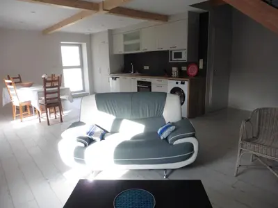 Cuisine ou kitchenette dans l'établissement Appartement cosy au calme