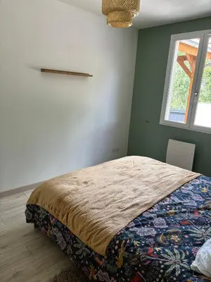 Un ou plusieurs lits dans un hébergement de l'établissement Le Morvan Cocon