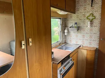 Cuisine ou kitchenette dans l'établissement Séjour Bien Être nature