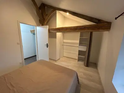 Un ou plusieurs lits dans un hébergement de l'établissement Le Clos des Cadots - Apt 2ème Sud
