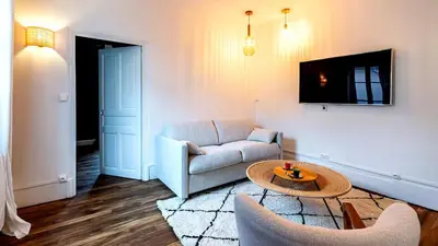 Coin salon dans l'établissement Gare Dijon - Cour Petite Loge
