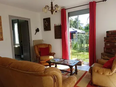 Coin salon dans l'établissement Maison ville 4 à 8 personnes MHP