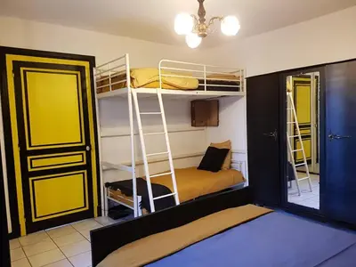 Un ou plusieurs lits dans un hébergement de l'établissement Maison ville 4 à 8 personnes MHP