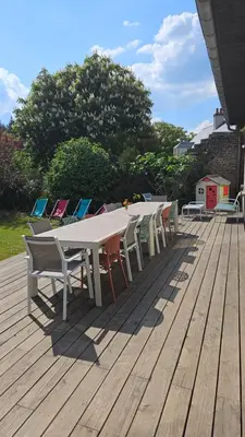 Plan de l'établissement gîte parenthèse en morvan