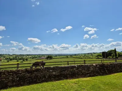 Paysage naturel près de la maison de vacances