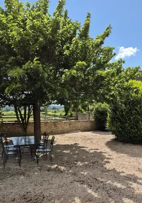 Paysage naturel près de la maison de vacances