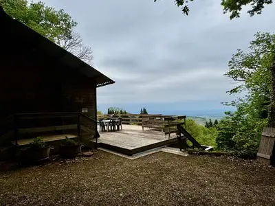 Paysage naturel près de la maison de vacances