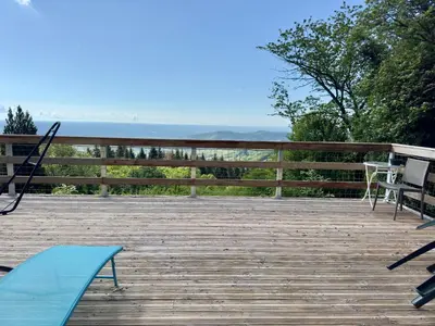 Paysage naturel près de la maison de vacances