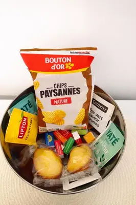 Nourriture dans l'appartement ou à proximité