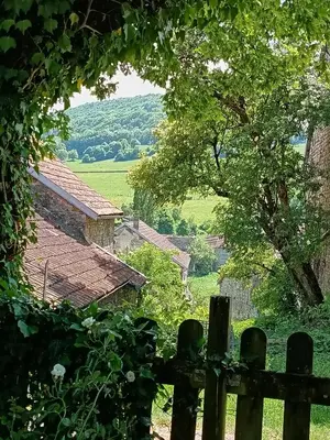 Paysage naturel près de la maison de vacances