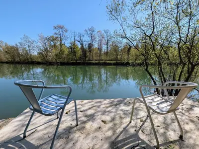 Paysage naturel près de la maison de vacances