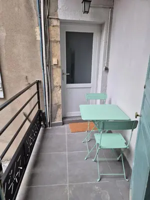 Balcon ou terrasse dans l'établissement L'aparté Dijonnaise Hypercentre Dijon Darcy