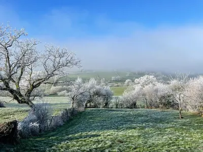 Paysage naturel près de le lodge