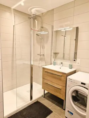 Salle de bains dans l'établissement Appartement 3 chambres