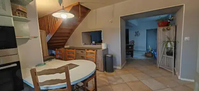 Cuisine ou kitchenette dans l'établissement Gîte du Chaudron