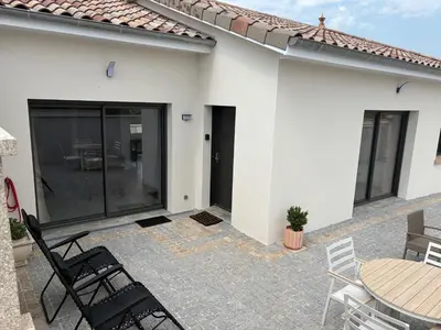 Terrasse ou espace extérieur de l'établissement Les Crechois