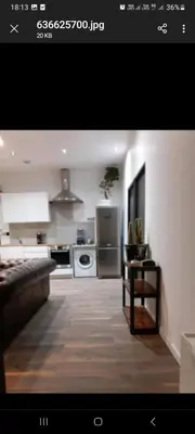 Cuisine ou kitchenette dans l'établissement Anna Home