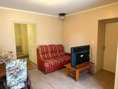 Coin salon dans l'établissement Logement des deux ponts