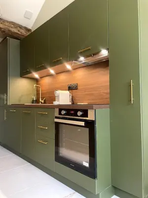 Cuisine ou kitchenette dans l'établissement Le Nid des Songes