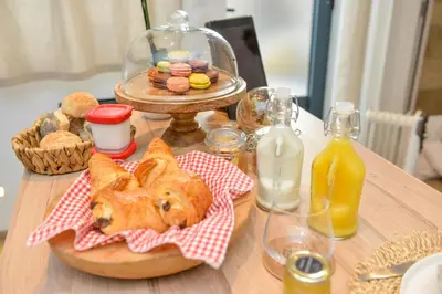 Nourriture dans la maison de vacances ou à proximité