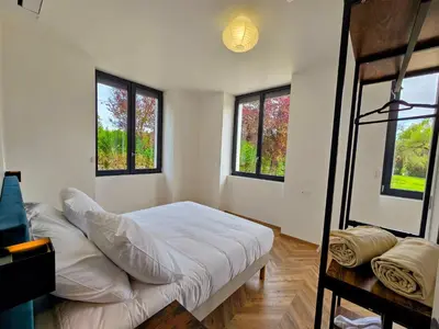 Un ou plusieurs lits dans un hébergement de l'établissement L'appartement 1 by Vindihouses