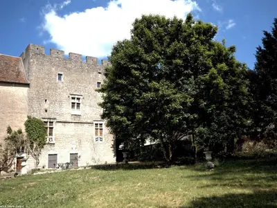 Jardin de l'établissement Charmant gîte rénové avec terrasse et parking au cœur de Montagney - FR-1-583-482