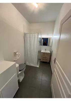 Salle de bains dans l'établissement L'évasion