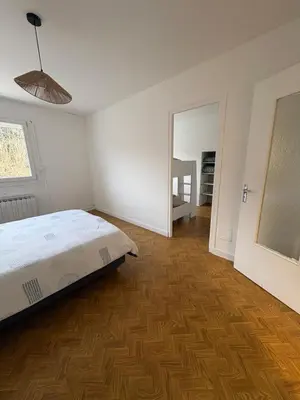 Un ou plusieurs lits dans un hébergement de l'établissement Maison de village