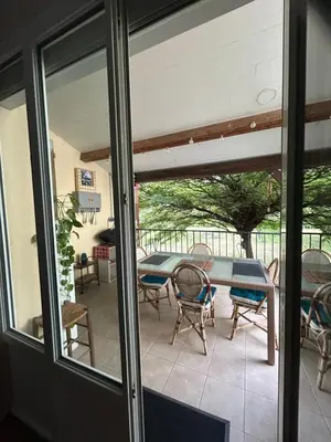 Balcon ou terrasse dans l'établissement Chez Jules
