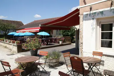 Vue générale sur la montagne ou vue sur la montagne depuis l'hôtel