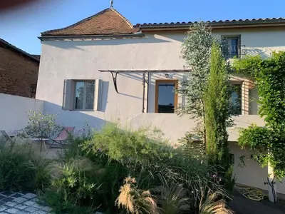 Jardin de l'établissement Charming house