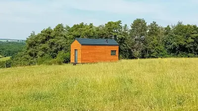 Paysage naturel près de le camping