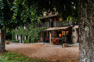 Jardin de l'établissement Moulin de Saint Jacques
