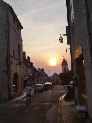 Lever ou coucher de soleil vu de l'appartement ou à proximité