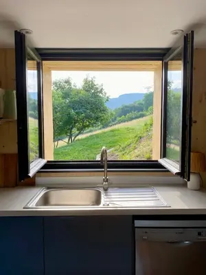 Paysage naturel près de la maison de vacances