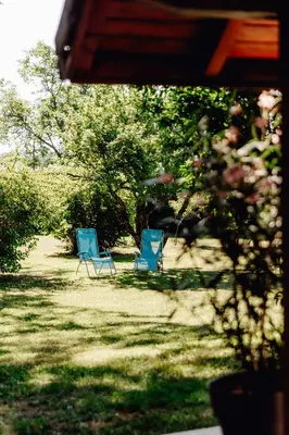 Jardin de l'établissement Le Clos des Pies