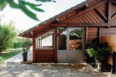 Jardin de l'établissement Le Clos des Pies