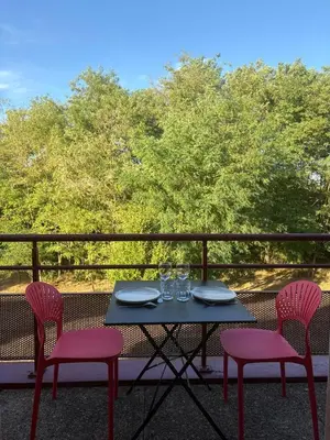 Balcon ou terrasse dans l'établissement Perfect quiet getaway
