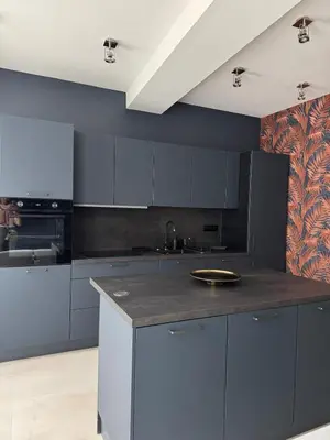 Cuisine ou kitchenette dans l'établissement F3 quartier historique, parking gratuit, vue Saône