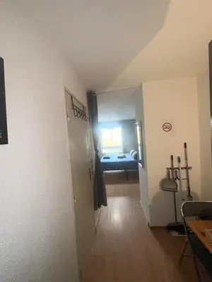 Un ou plusieurs lits dans un hébergement de l'établissement Studio centre ville Les logis de Paray 321