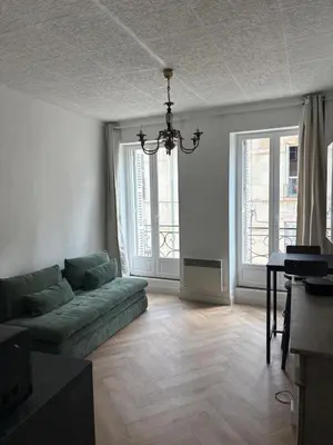 Coin salon dans l'établissement Agate - En plein coeur de la ville Dijon