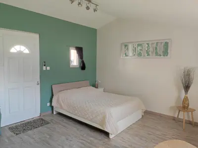 Un ou plusieurs lits dans un hébergement de l'établissement Le Vallon de Paray
