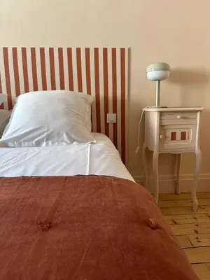 Un ou plusieurs lits dans un hébergement de l'établissement Le Relais de Paulette et Gaston