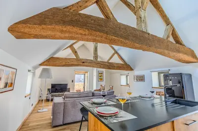 Cuisine ou kitchenette dans l'établissement L'annexe du Monestier