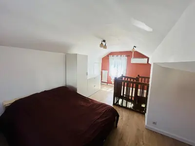 Un ou plusieurs lits dans un hébergement de l'établissement Maison de ville à Chalon sur Saône