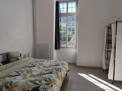 Un ou plusieurs lits dans un hébergement de l'établissement O'Couvent - Appartement 131 - 2 chambres - 90 m2 - Troisième étage