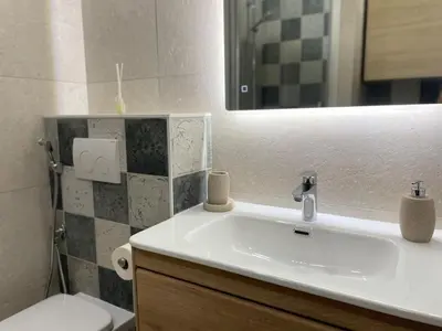 Salle de bains dans l'établissement Appartement Premium - Le Trente