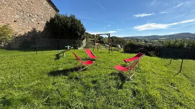 Paysage naturel près de la maison de vacances