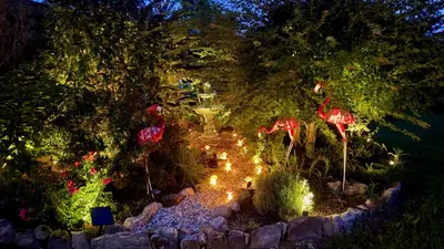 Jardin de l'établissement Chaintre La Ferme