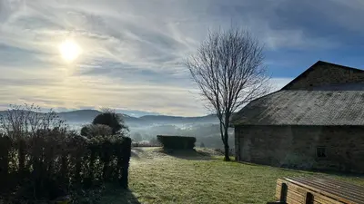 Paysage naturel près de la maison de vacances